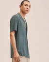 Vintage Olive Shirt with Sober Look