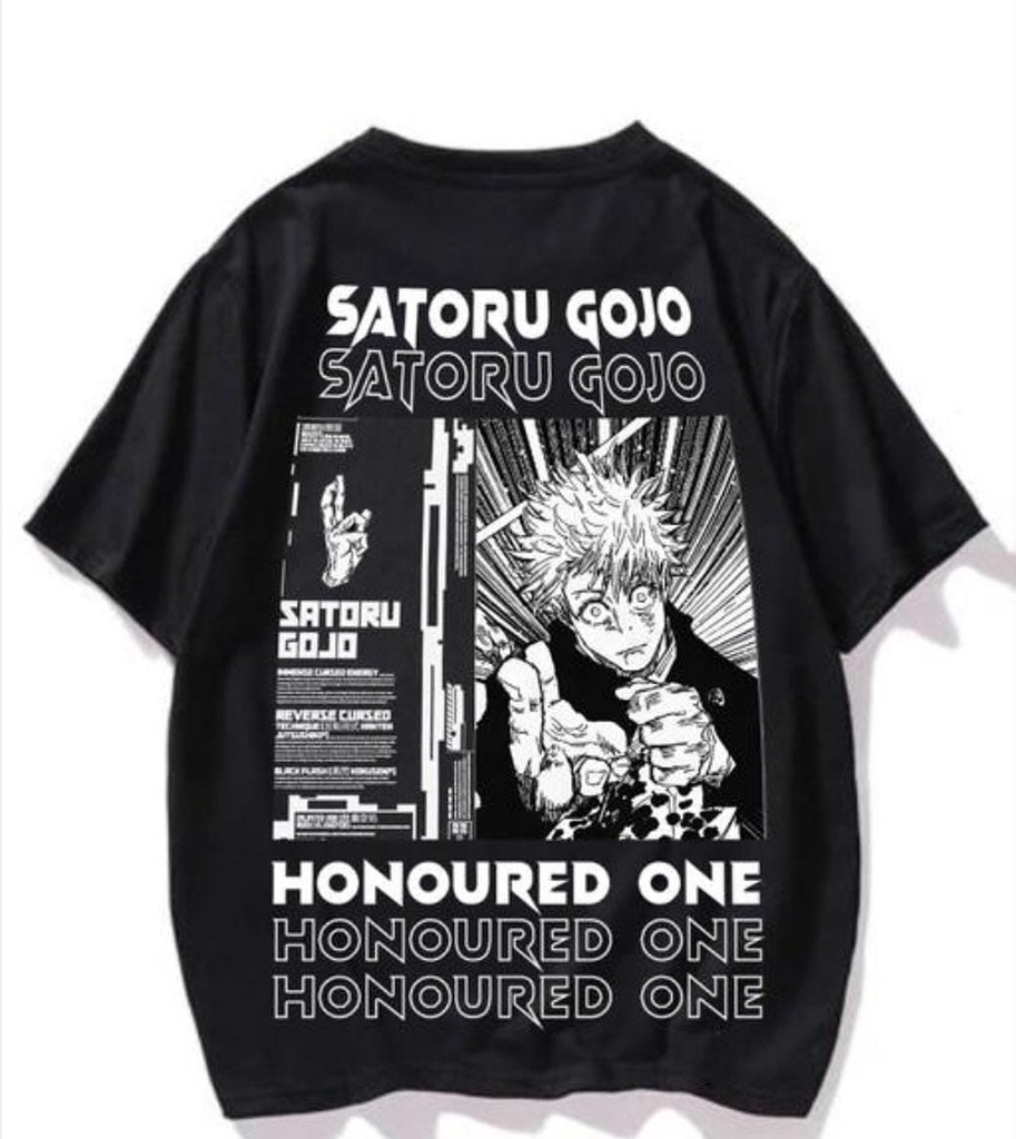 Satoru Gojo Graphic print Round Neck T-shirt